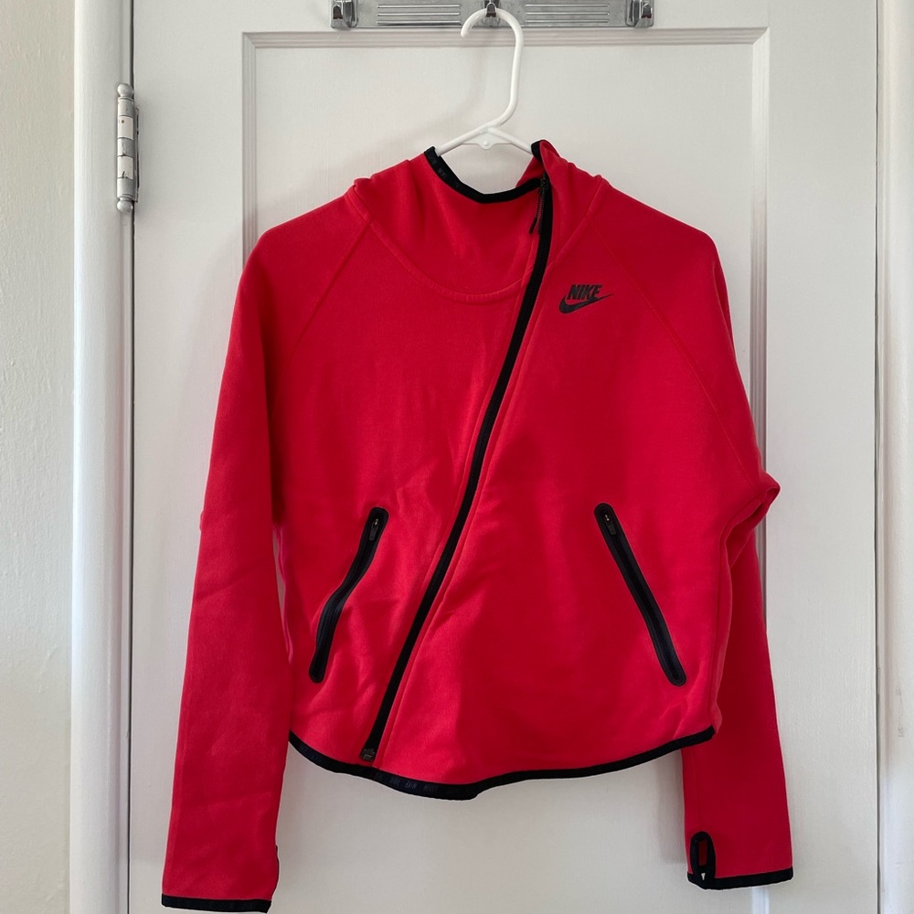 Nike Women's Diagonal Zip Jacket with Hoody